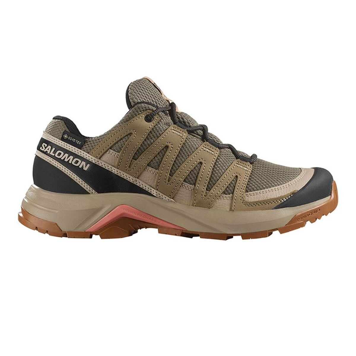Încălțăminte mers sportiv pentru femei Salomon X-Adventure Recon Gtx Bej