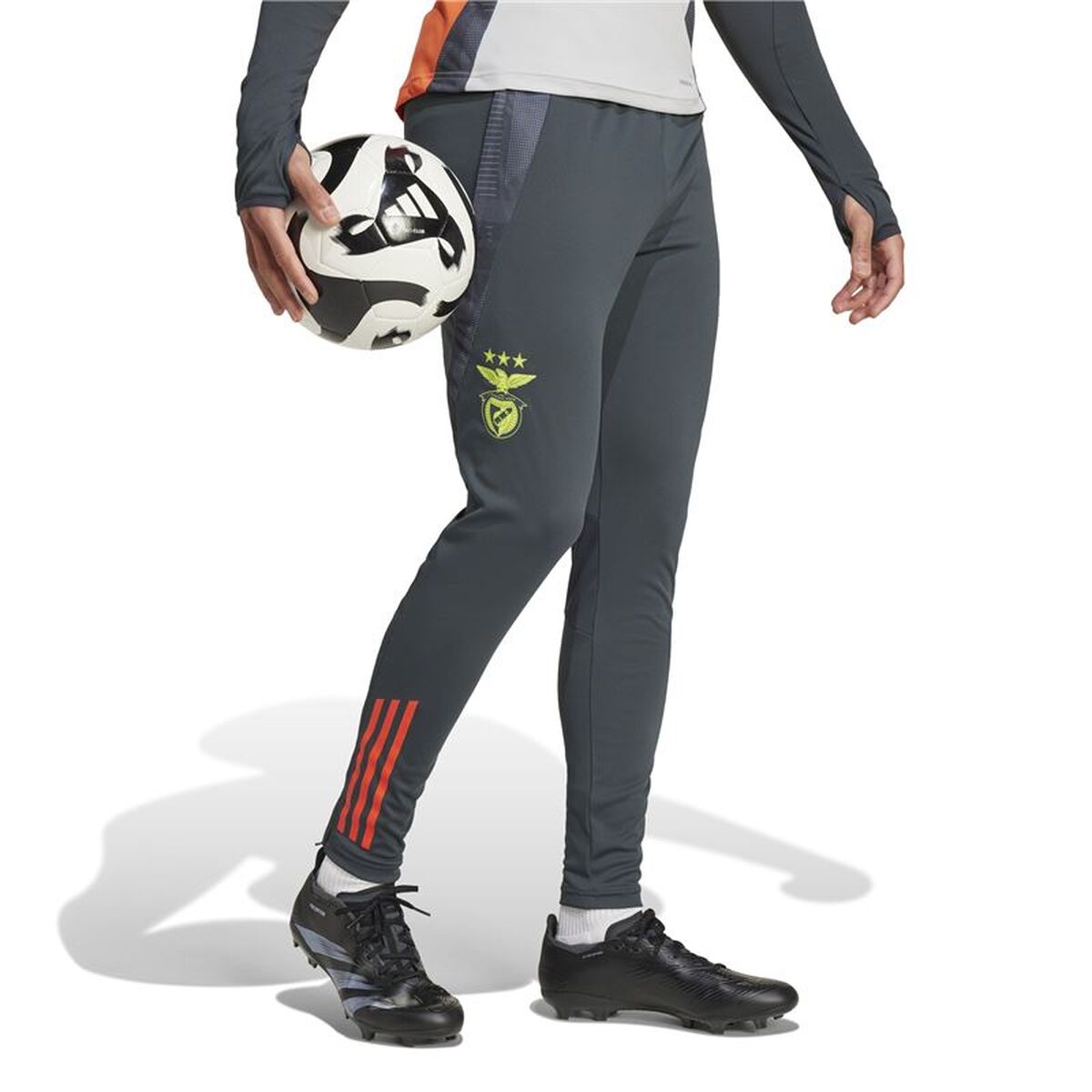 Pantalon de Antrenament de Fotbal pentru Adulți Adidas SL Benfica 24/25 Tiro24 Gri Bărbați