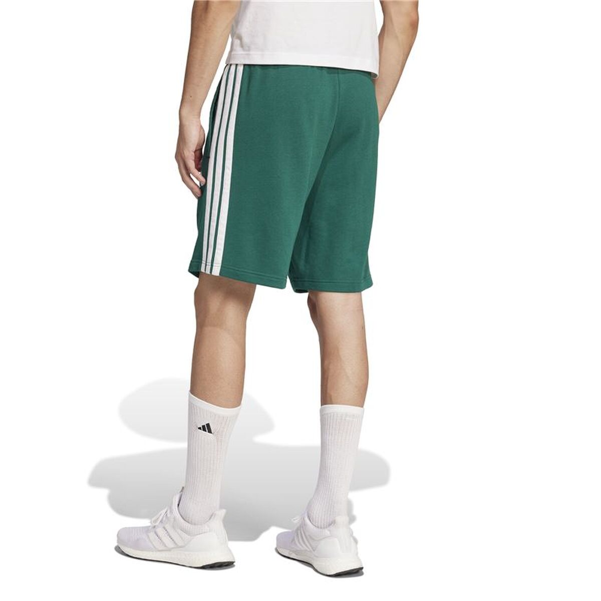 Pantaloni Scurți Sport pentru Bărbați Adidas 3 Bandas Sho Verde