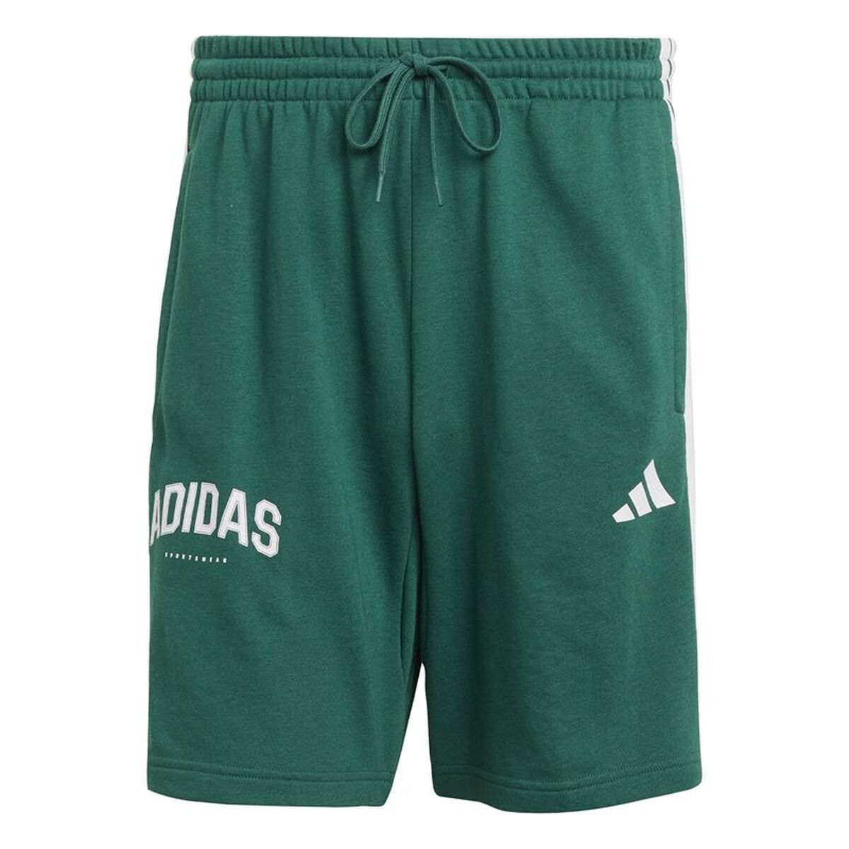 Pantaloni Scurți Sport pentru Bărbați Adidas 3 Bandas Sho Verde