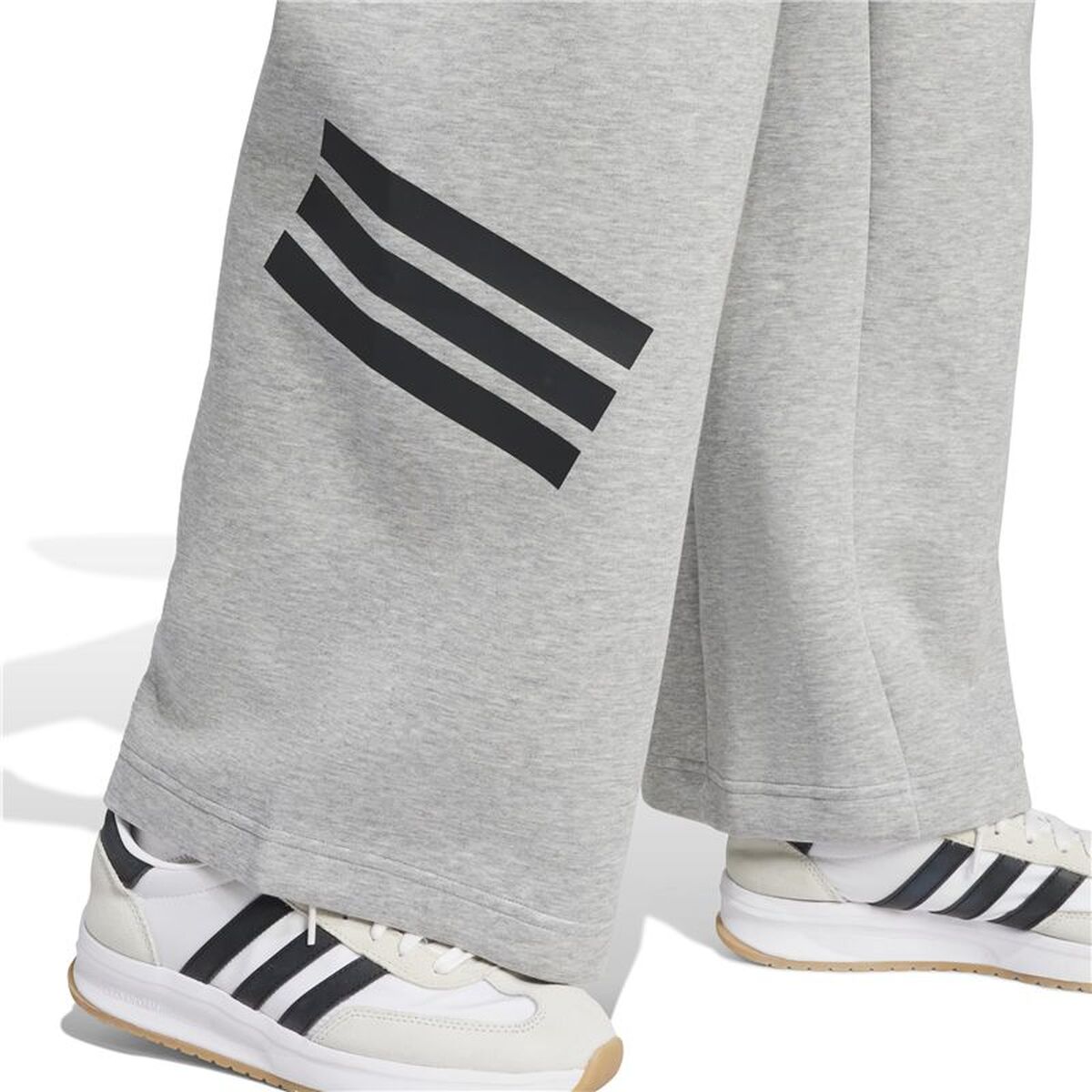 Pantaloni lungi de sport Adidas Future Icons 3stripes Gri Femeie