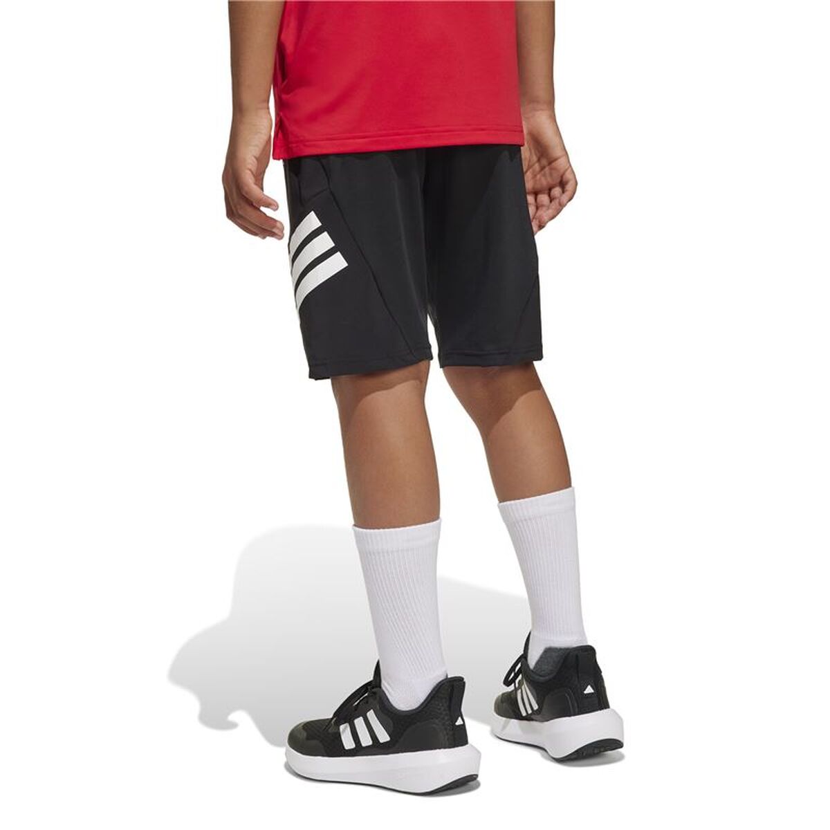 Pantaloni Scurți Sport pentru Copii Adidas Spr Negru