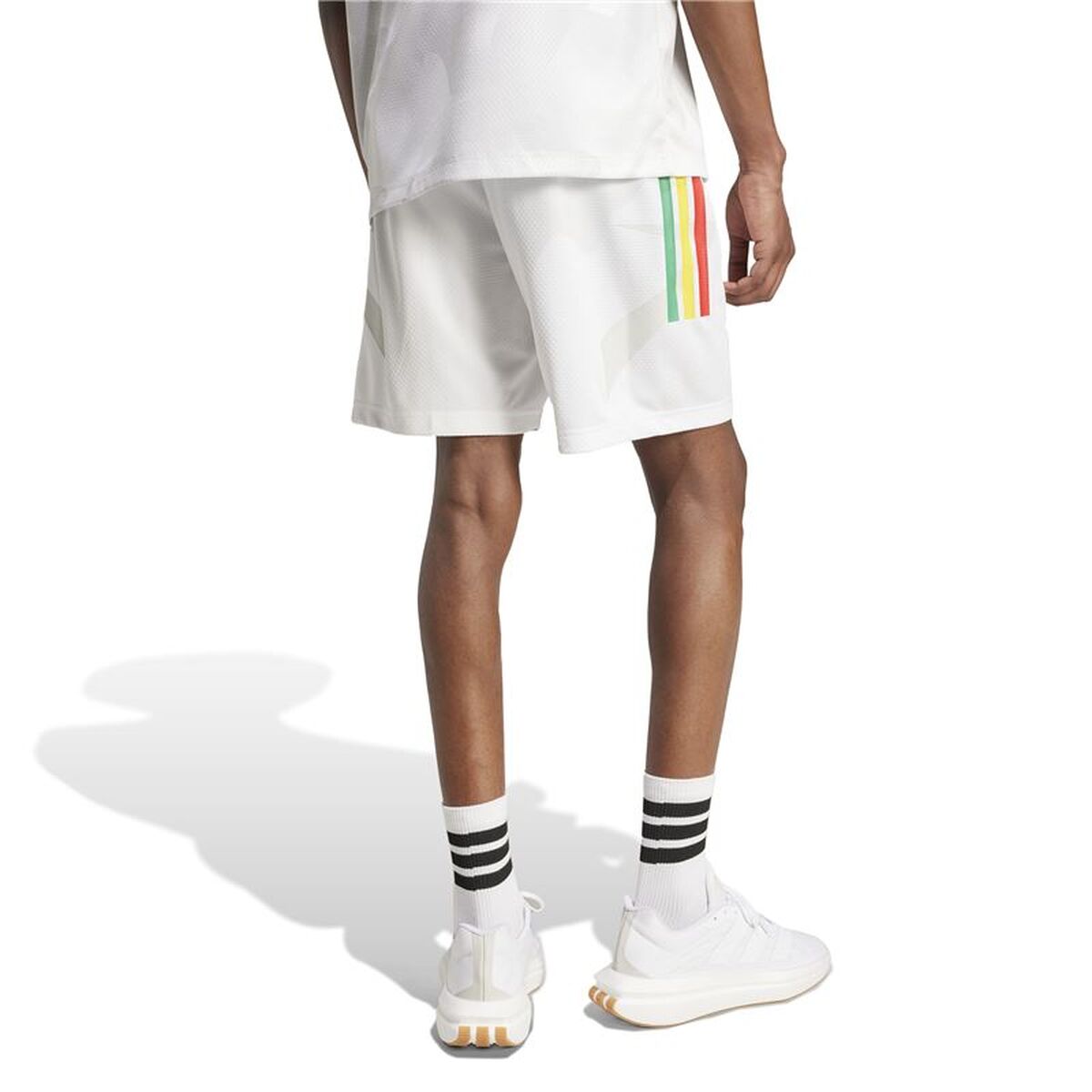 Pantaloni Scurți Sport pentru Bărbați Adidas Tiro Cb Np Alb