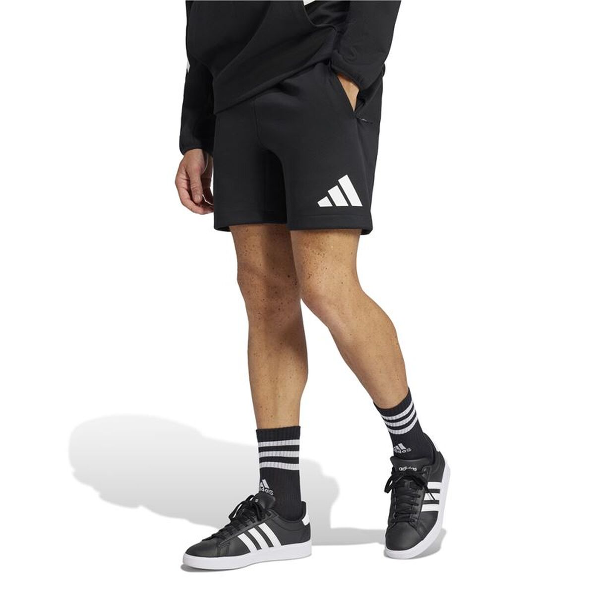 Pantaloni Scurți Sport pentru Bărbați Adidas Z.N.E. Negru