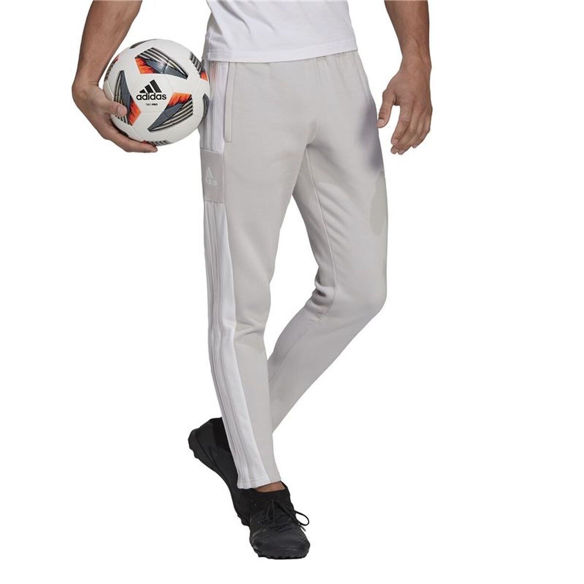 Pantaloni lungi de sport Adidas Sq21 Sw Gri deschis Bărbați