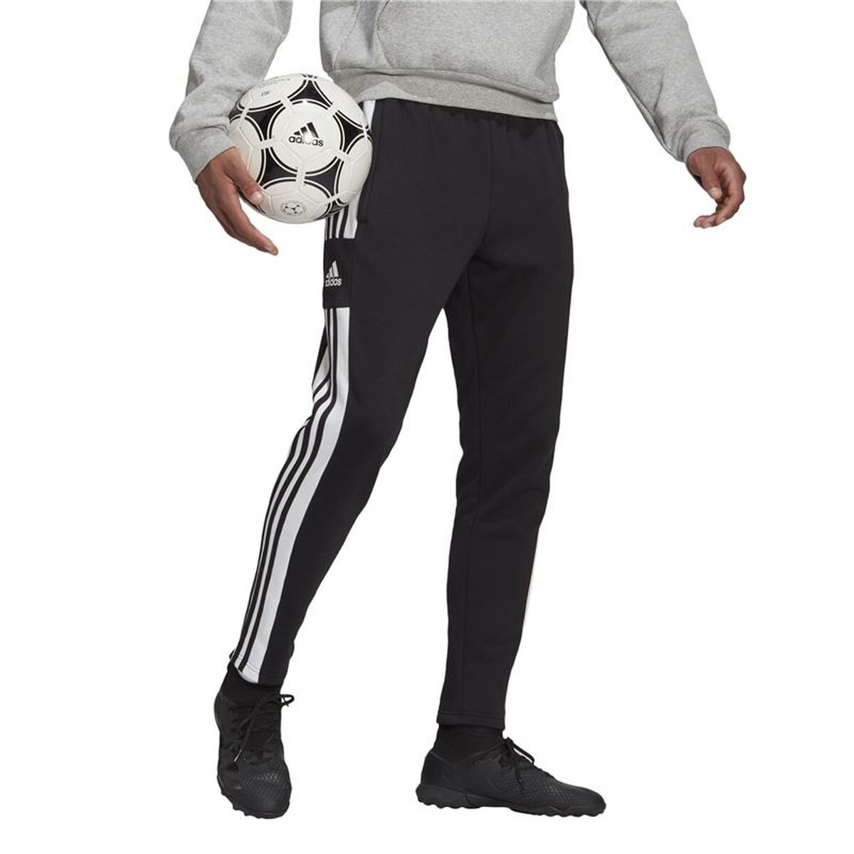 Pantalon de Antrenament de Fotbal pentru Adulți Adidas Sq21 Negru Bărbați