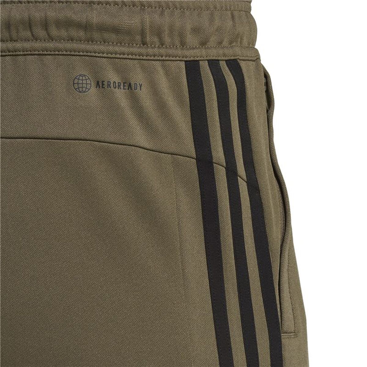 Pantaloni lungi de sport Adidas Essentials Logo 3 Bandas Galben Bărbați
