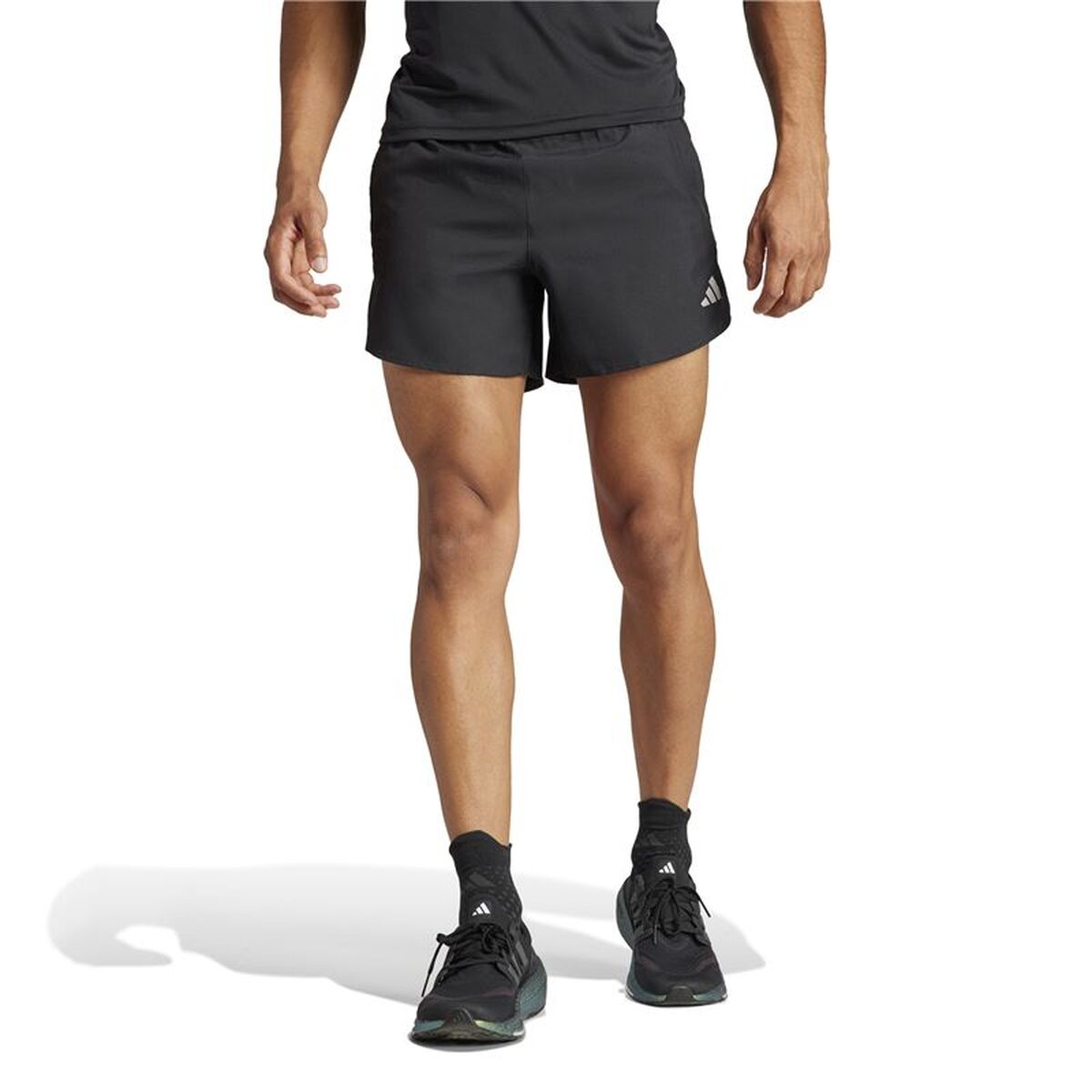Pantaloni Scurți Sport pentru Bărbați Adidas Run It Short Negru