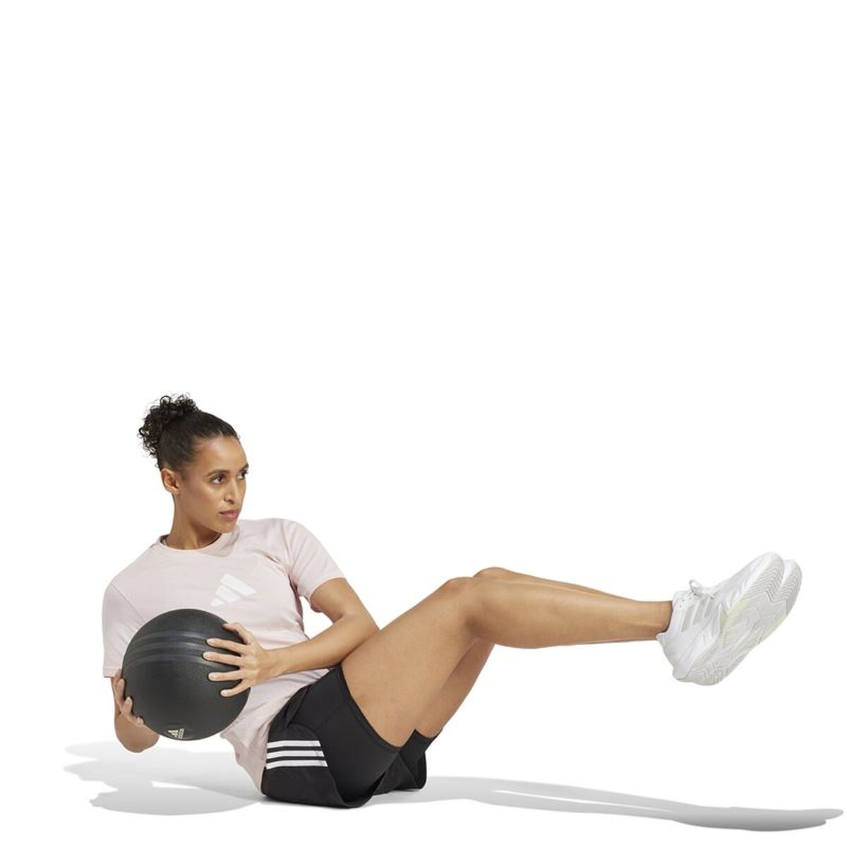 Pantaloni Scurți Sport pentru Damă Adidas Pacer Negru