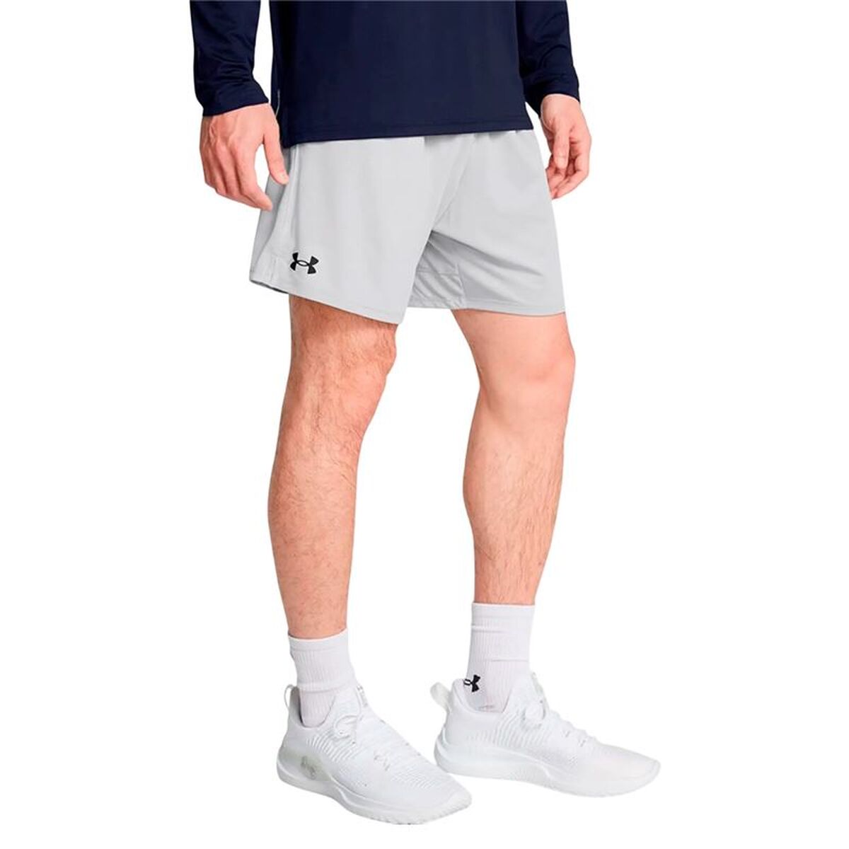 Pantaloni Scurți Sport pentru Bărbați Under Armour Tech Gri