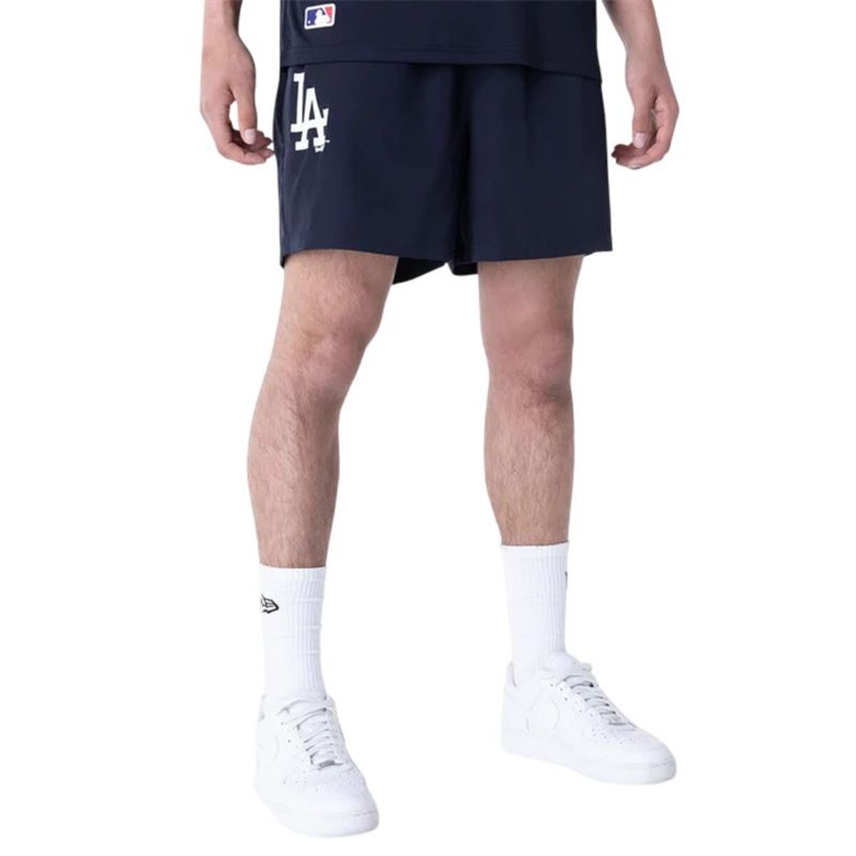 Pantaloni Scurți Sport pentru Bărbați New Era LA Dodgers League Essential Bleumarin