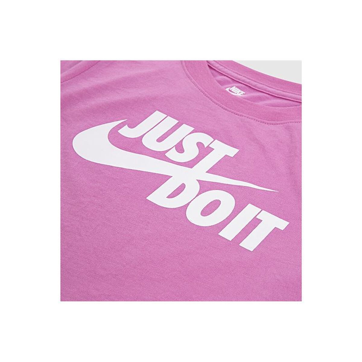 Tricou cu Mânecă Scurtă pentru Copii Nike Nkg Jdi Ss Tee Fucsia
