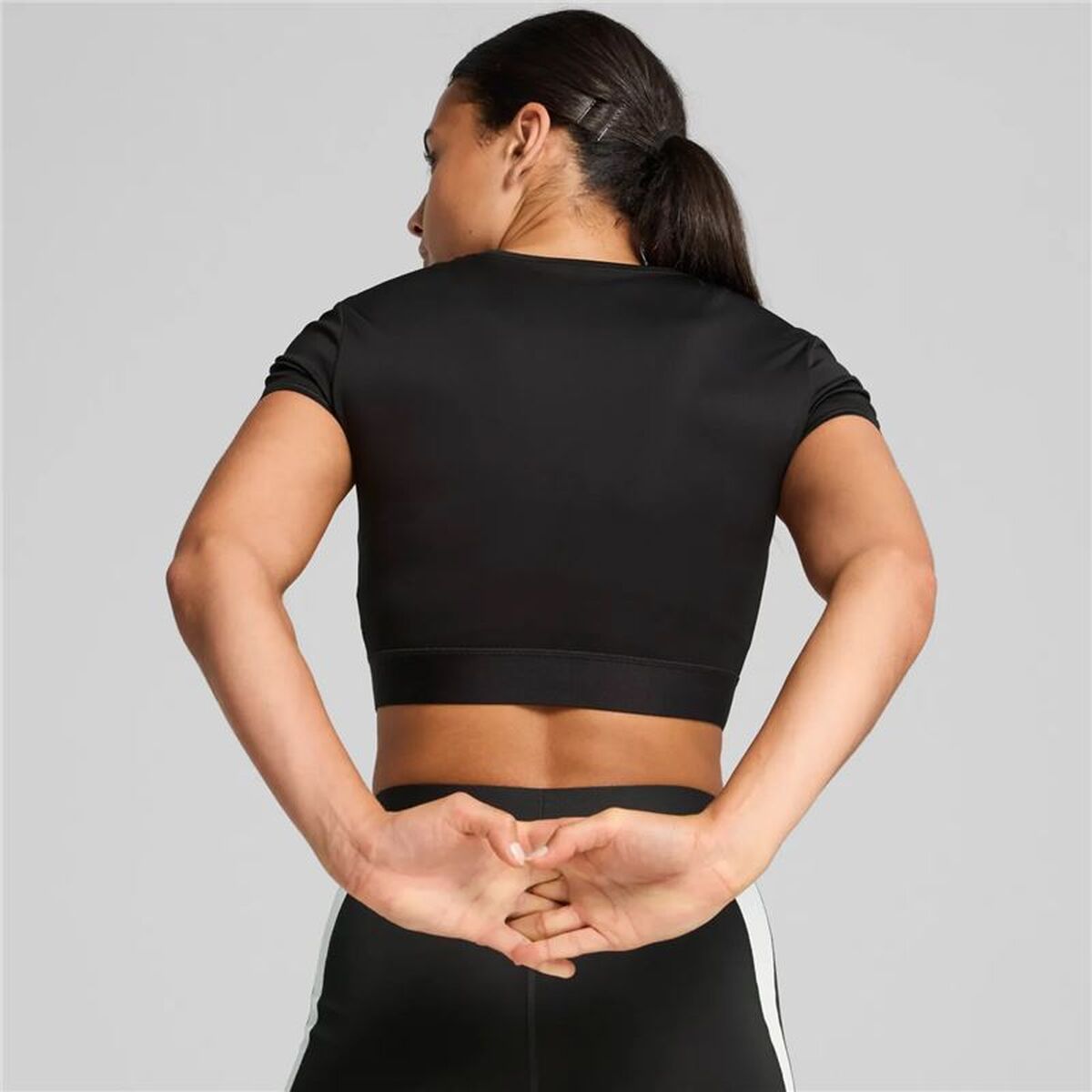 Tricou cu Mânecă Scurtă Femei Puma W Strong Fitness