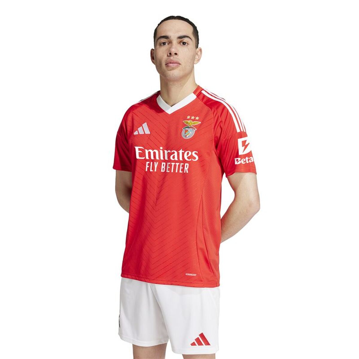 Tricou de Fotbal cu Mânecă Scurtă Bărbat Adidas SLB Benfica 24/25