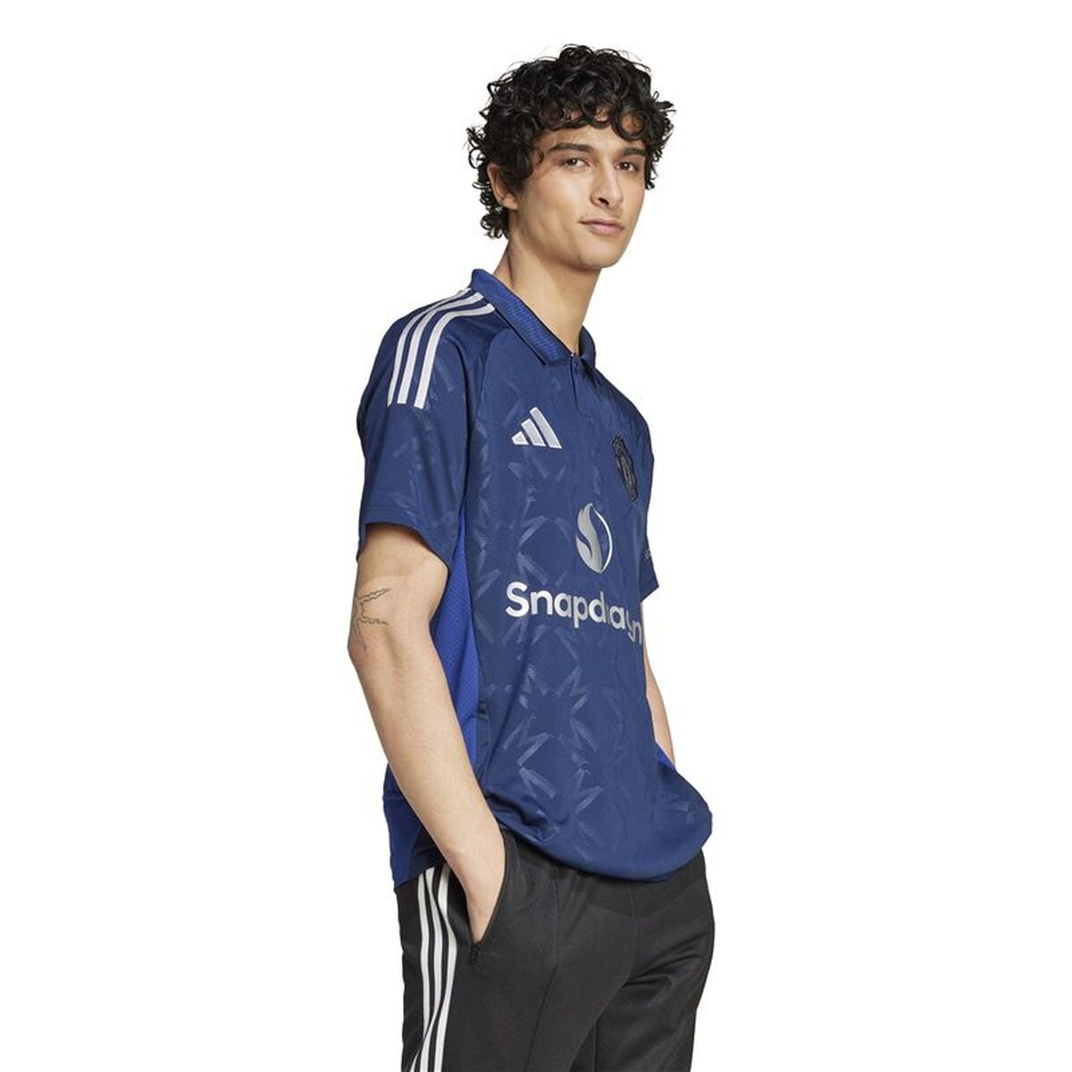Tricou de Fotbal cu Mânecă Scurtă Bărbat Adidas Manchester United 24/25 Away