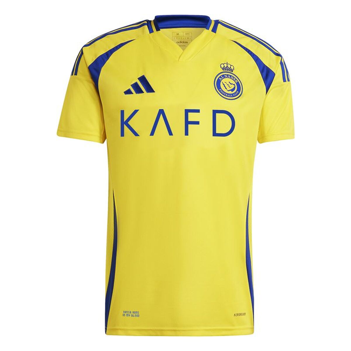 Tricou de Fotbal cu Mânecă Scurtă Bărbat Adidas Al Nassr Fc 24/25 Home Jersey