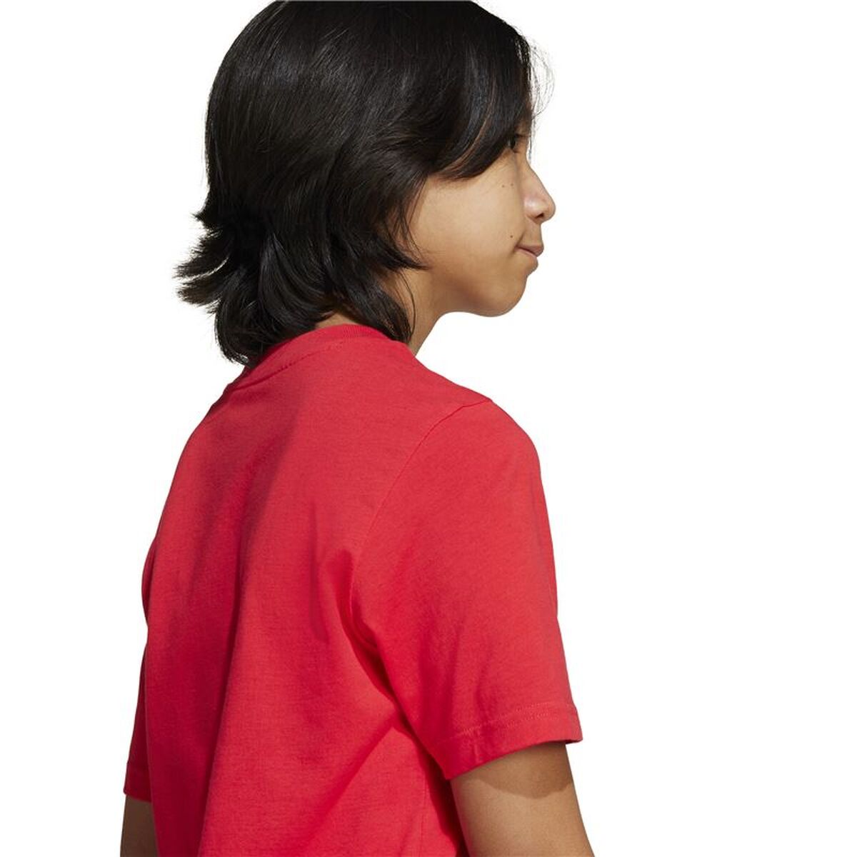 Tricou cu Mânecă Scurtă pentru Copii Adidas Camo Logo Roșu