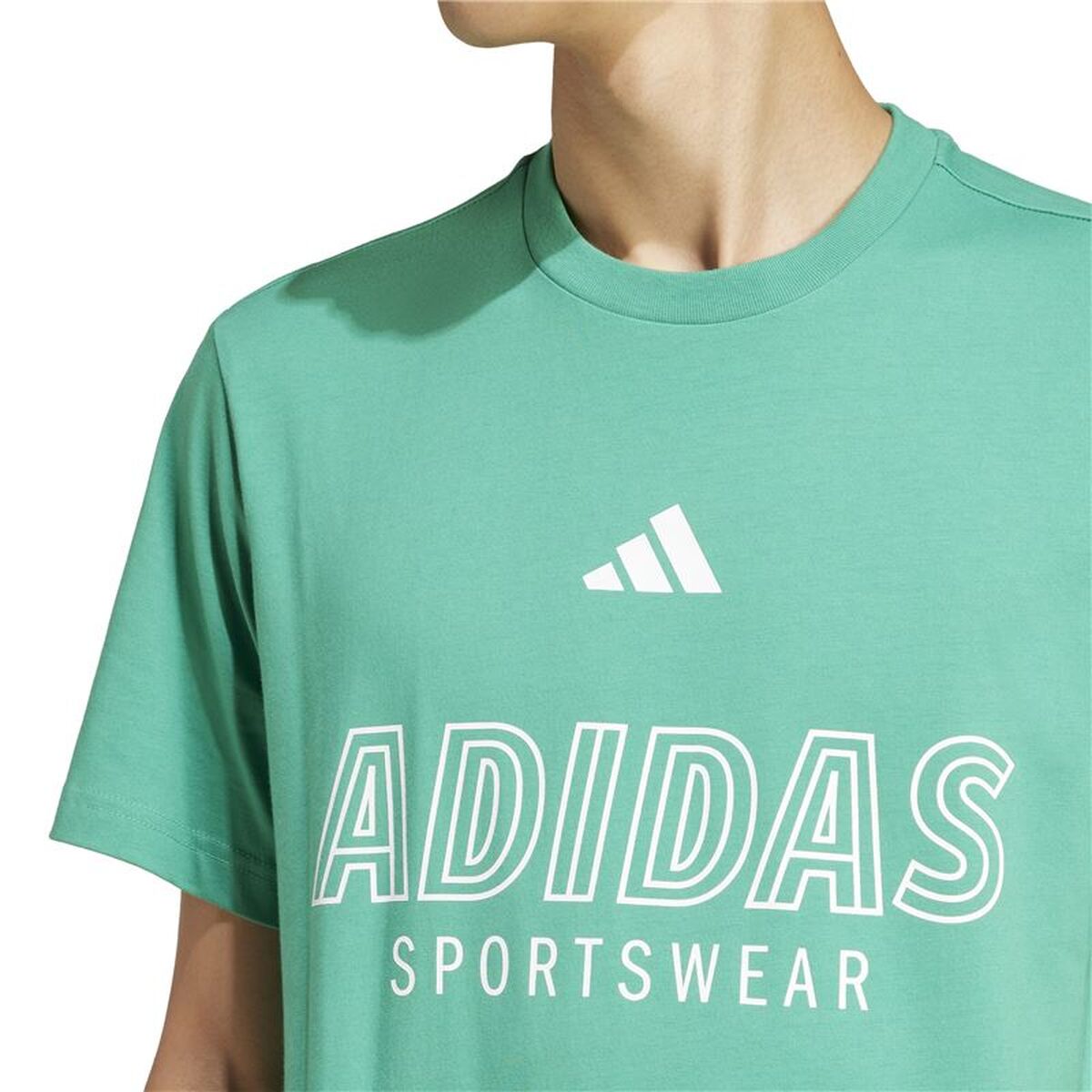 Tricou cu Mânecă Scurtă Bărbați Adidas Hot Spw Verde