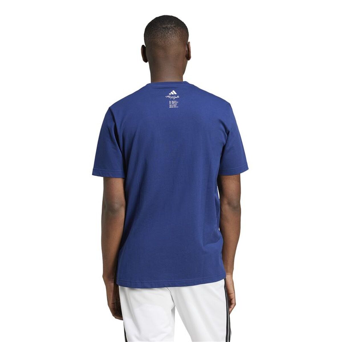 Tricou cu Mânecă Scurtă Bărbați Adidas Drink Albastru