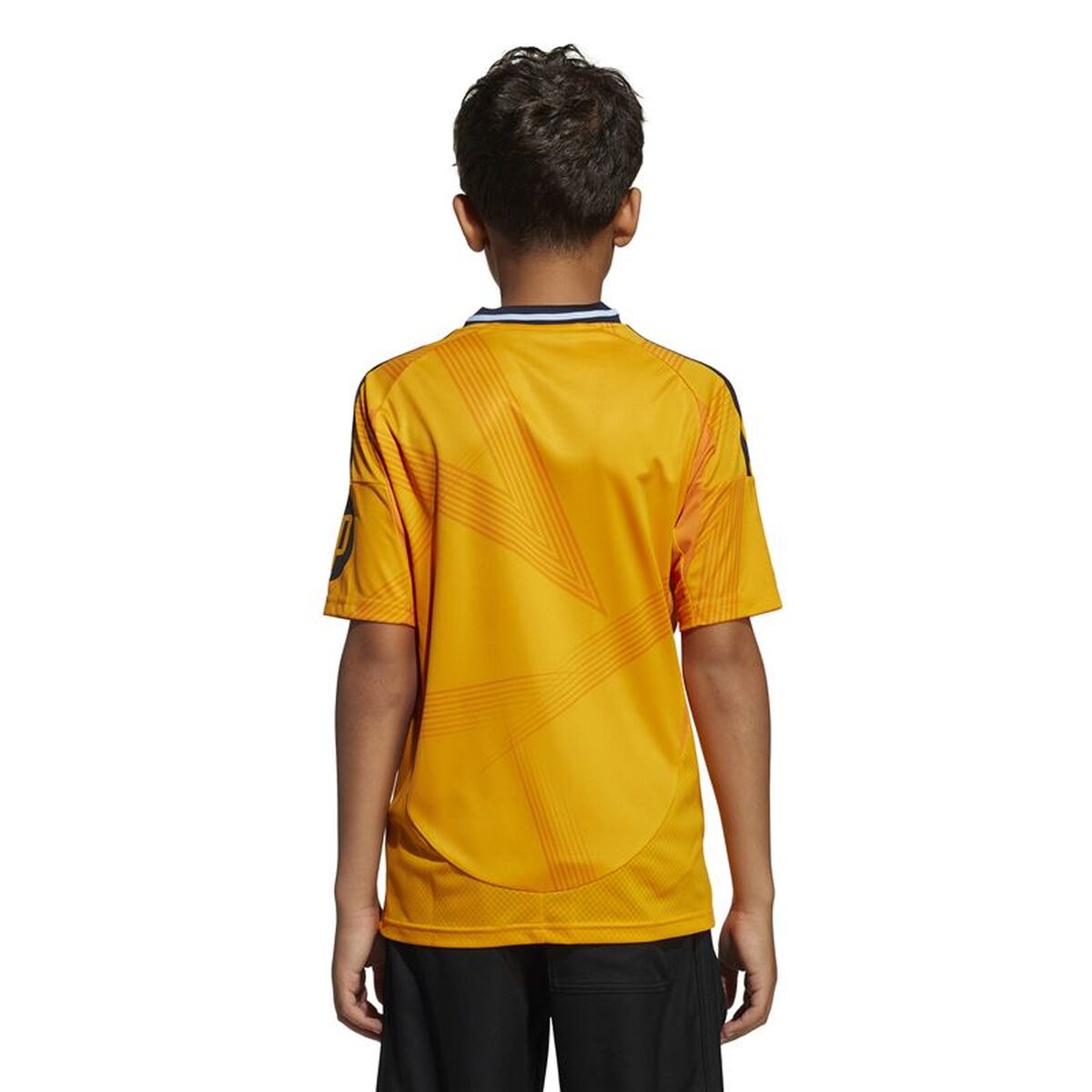 Tricou de Fotbal cu Mânecă Scurtă pentru Copii Adidas Real A Jsy Portocaliu