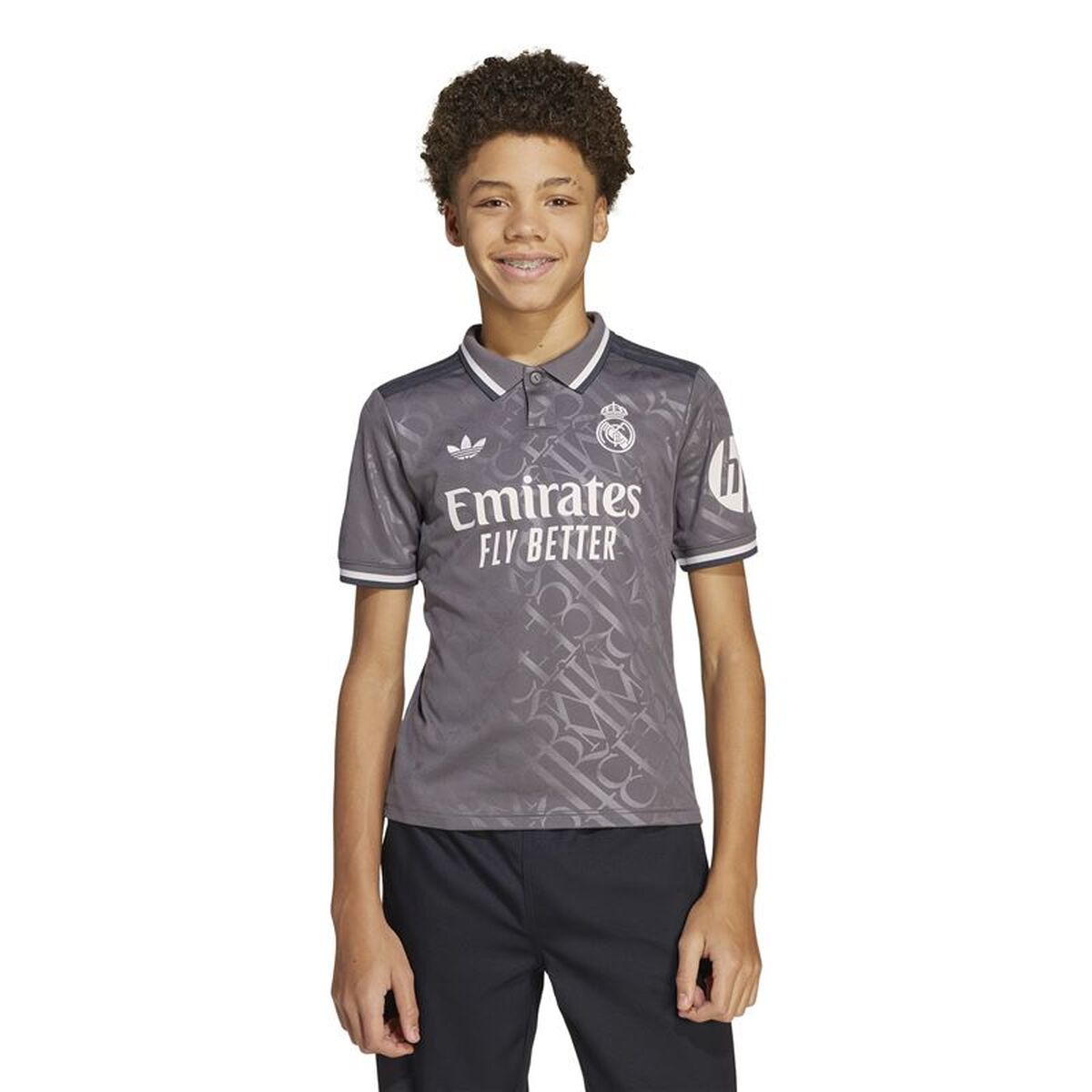Tricou de Fotbal cu Mânecă Scurtă pentru Copii Adidas Real Madrid 24/25 Away