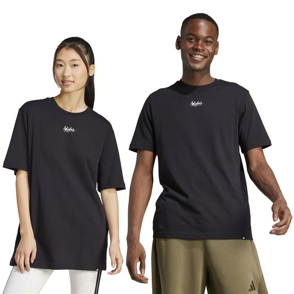 Tricou cu Mânecă Scurtă Bărbați Adidas Lemon Negru