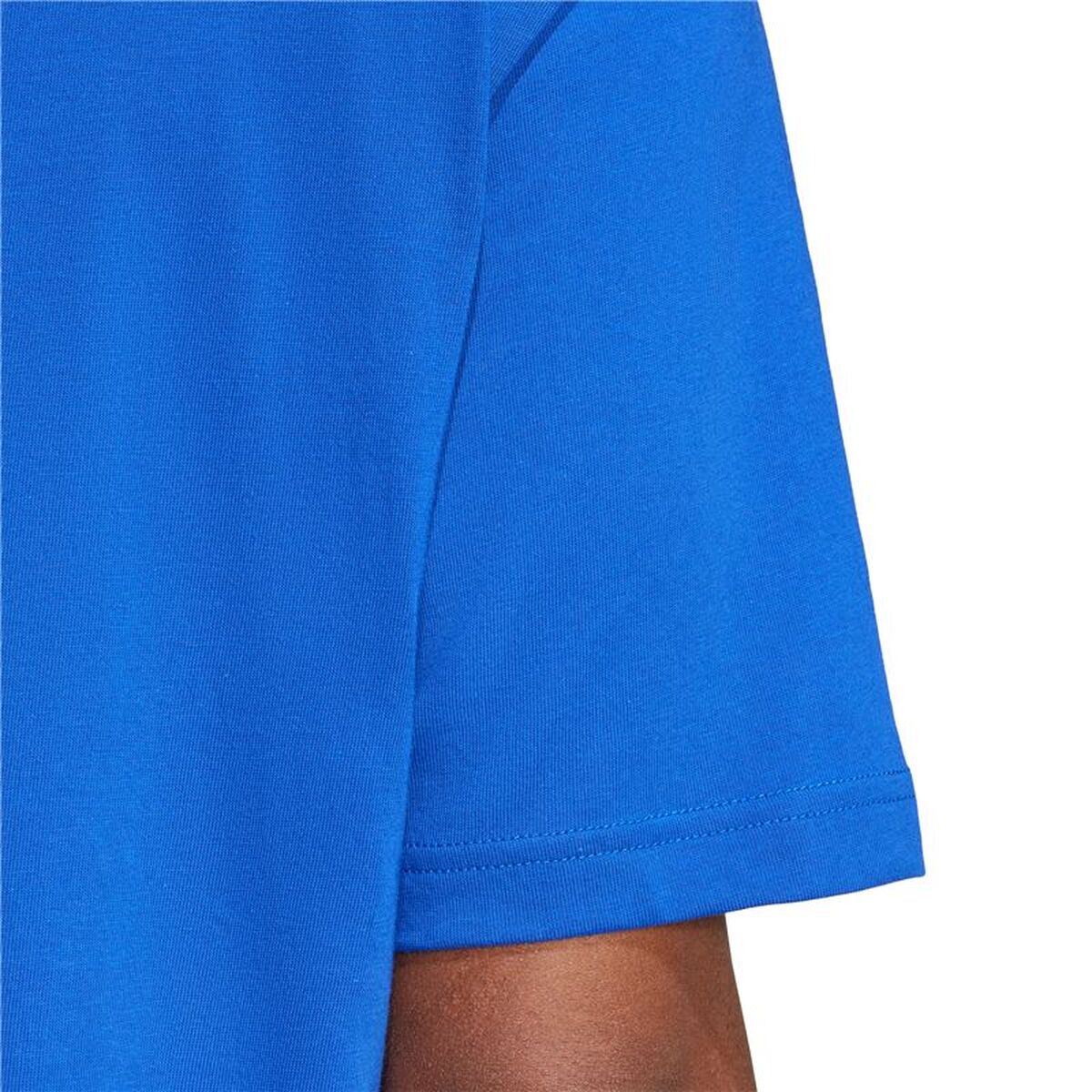 Tricou cu Mânecă Scurtă Bărbați Adidas Bl Sj Albastru Negru