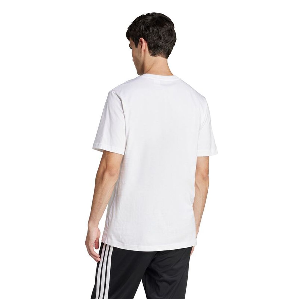 Tricou cu Mânecă Scurtă Bărbați Adidas Photo Logo Alb