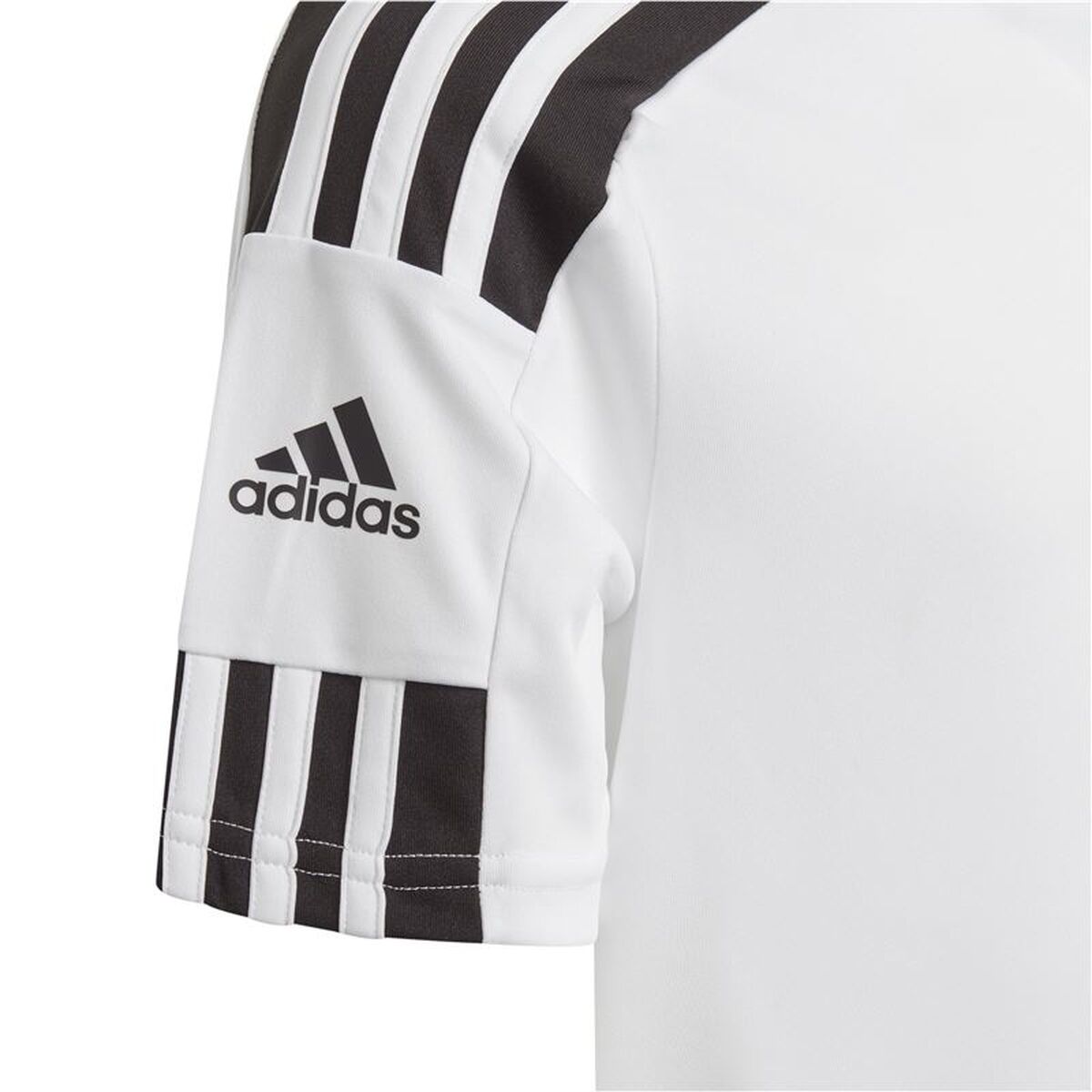 Tricou de Fotbal cu Mânecă Scurtă pentru Copii Adidas Squad 21 Alb
