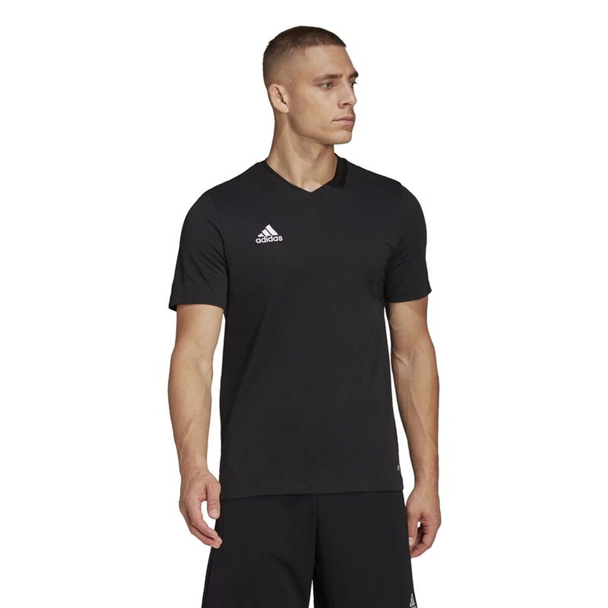 Tricou de Fotbal cu Mânecă Scurtă Bărbat Adidas Ent22