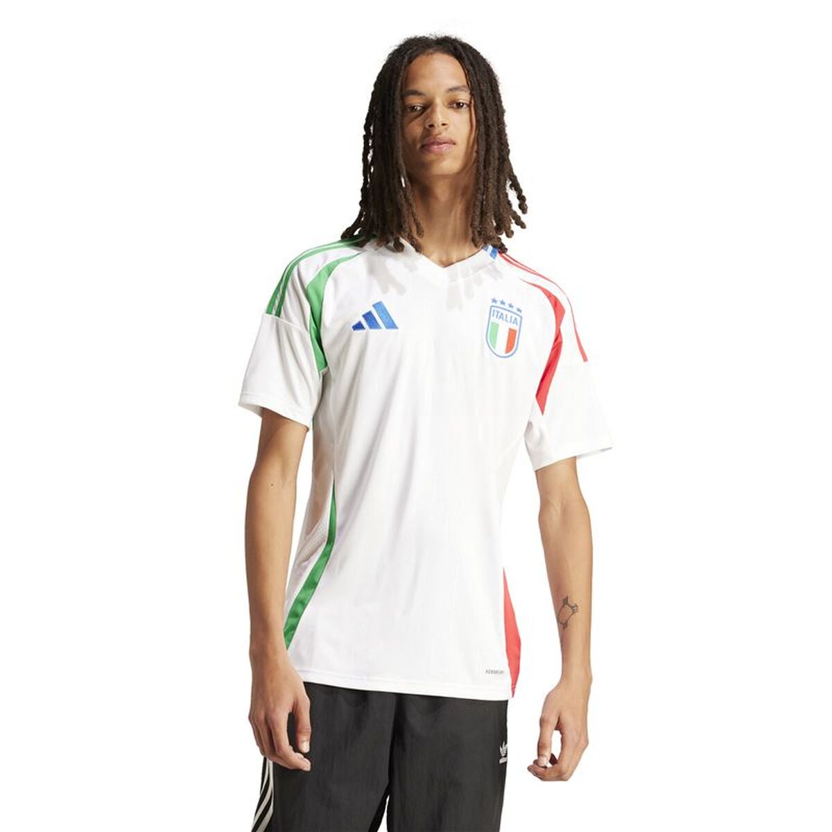 Tricou de Fotbal cu Mânecă Scurtă Bărbat Adidas Segunda Equipación Italia 24