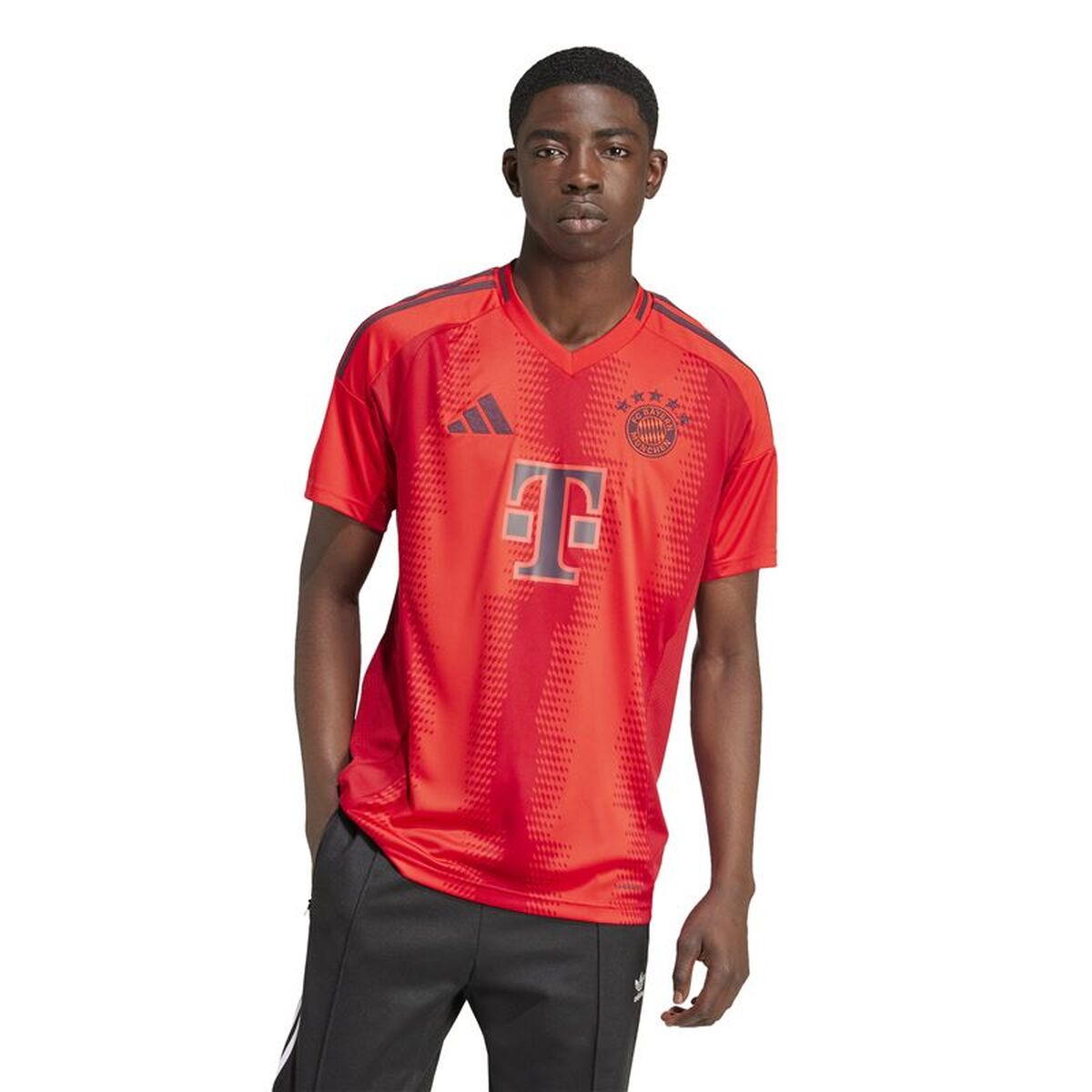 Tricou de Fotbal cu Mânecă Scurtă Bărbat Adidas Fc Bayern 24/25 Home Jersey