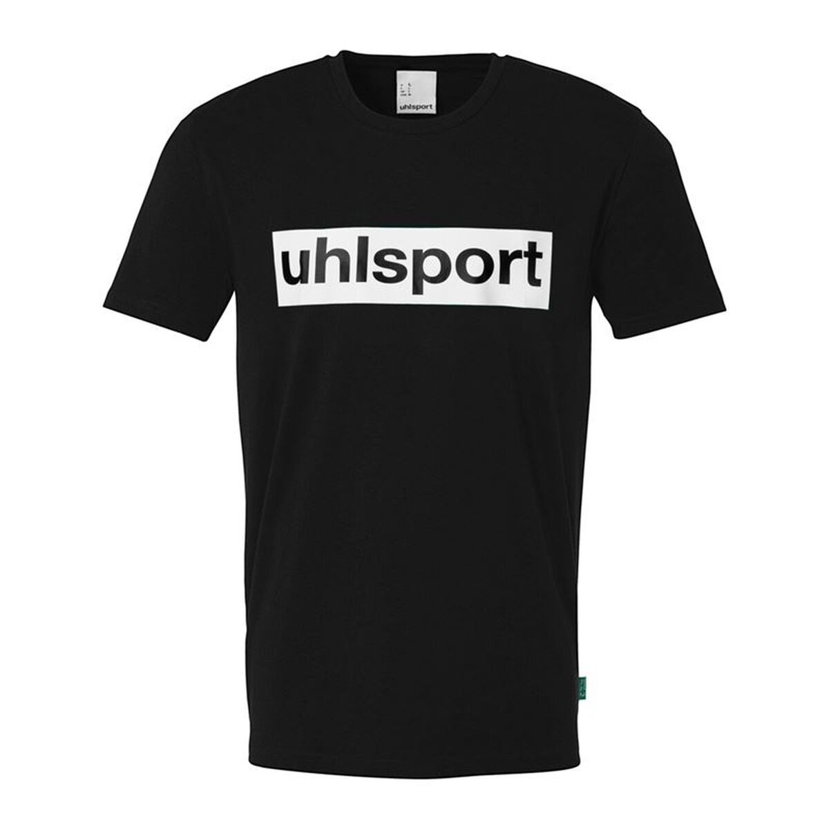 Tricou de Fotbal cu Mânecă Scurtă Bărbat Uhlsport Essential Promo Negru