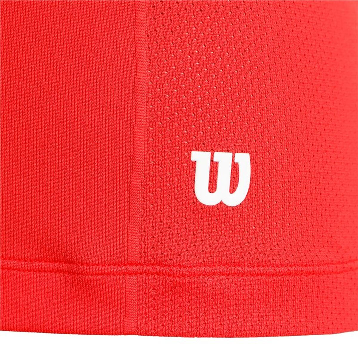 Tricou cu Mânecă Scurtă Bărbați Wilson Wilson Team Seamless Crew Roșu Padel