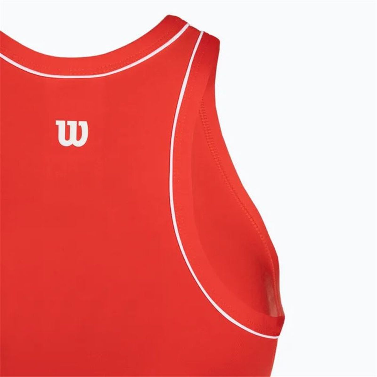 Tricou cu Bretele Damă Wilson Team Tank Roșu Padel
