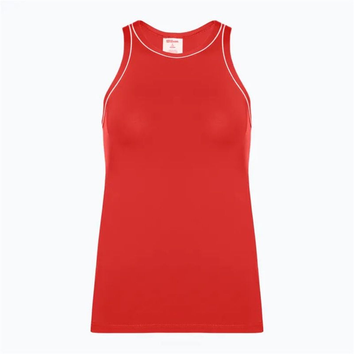 Tricou cu Bretele Damă Wilson Team Tank Roșu Padel