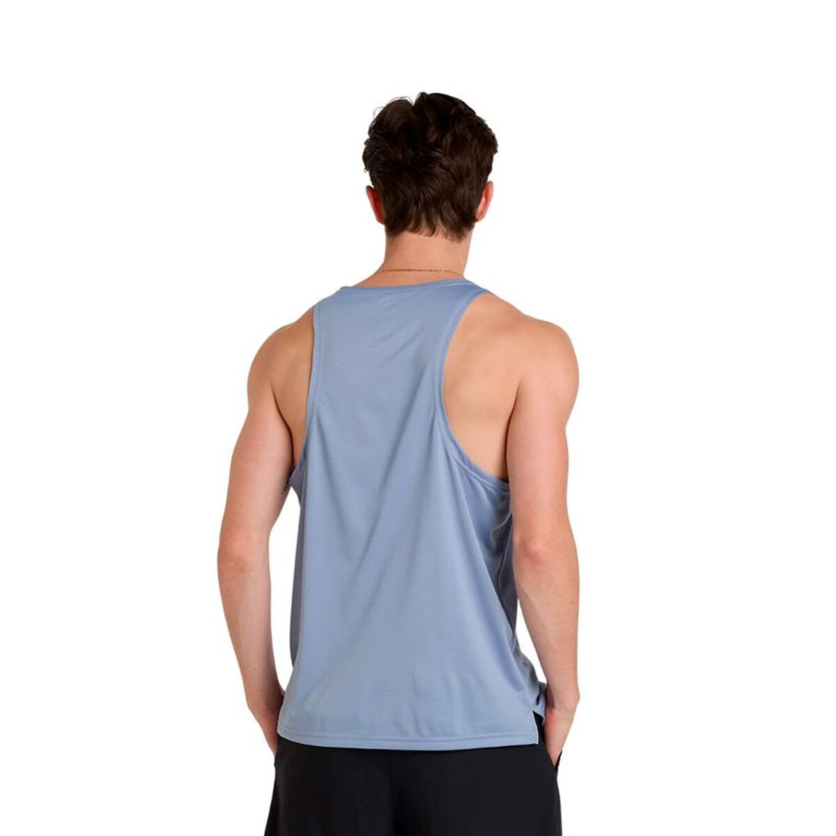 Tricou cu Bretele Bărbat New Balance Sport Essentials Singlet Indigo