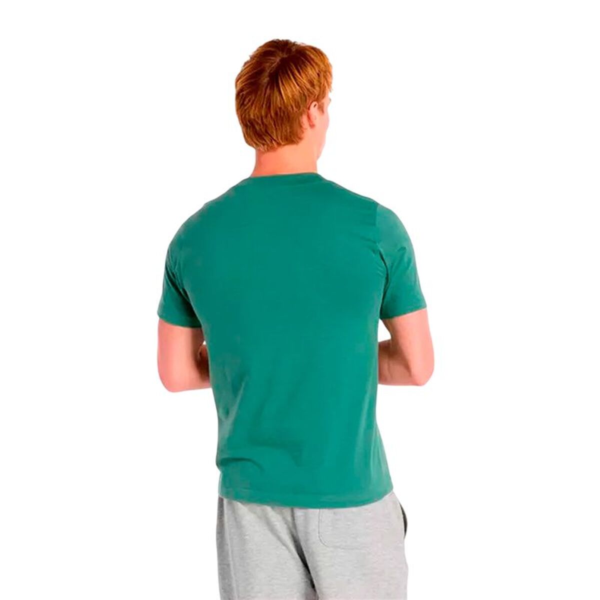 Tricou cu Mânecă Scurtă Bărbați New Balance Professional Verde