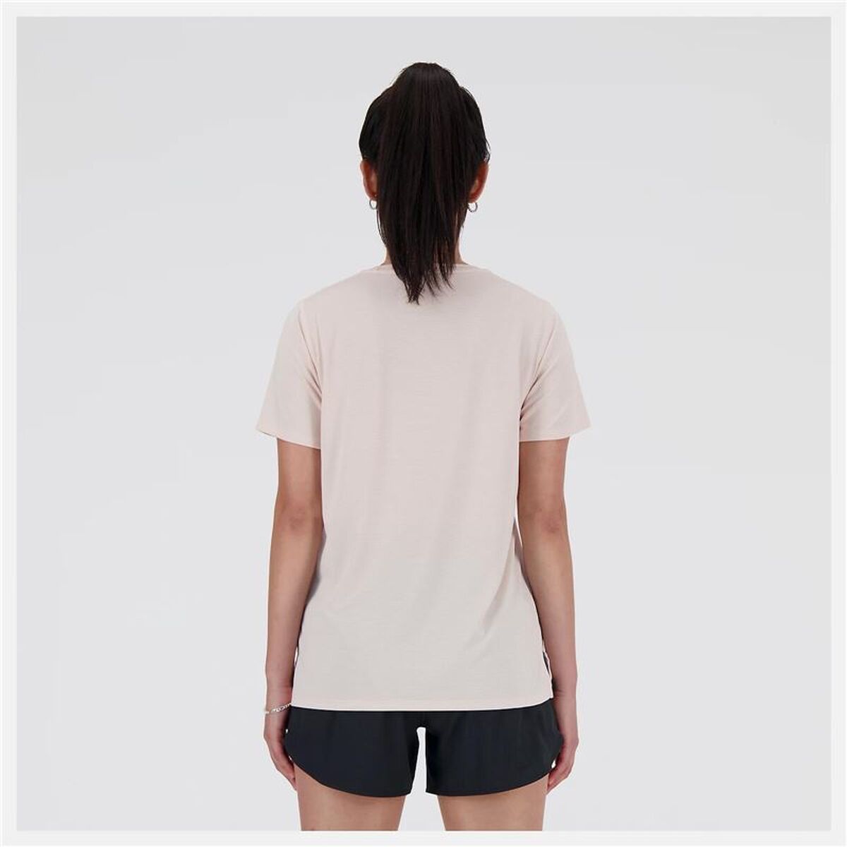 Tricou cu Mânecă Scurtă Femei New Balance