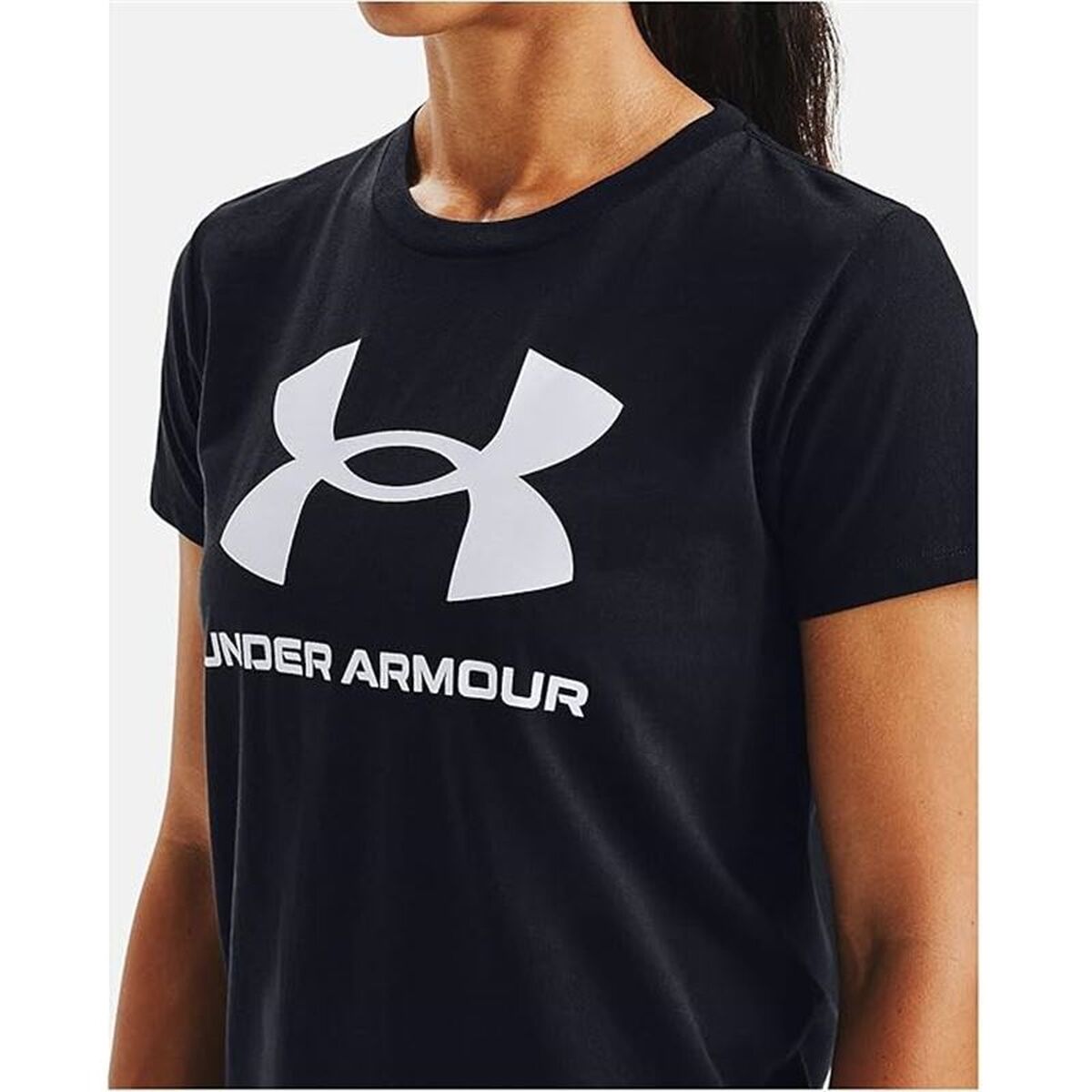 Tricou cu Mânecă Scurtă Femei Under Armour Sportstyle