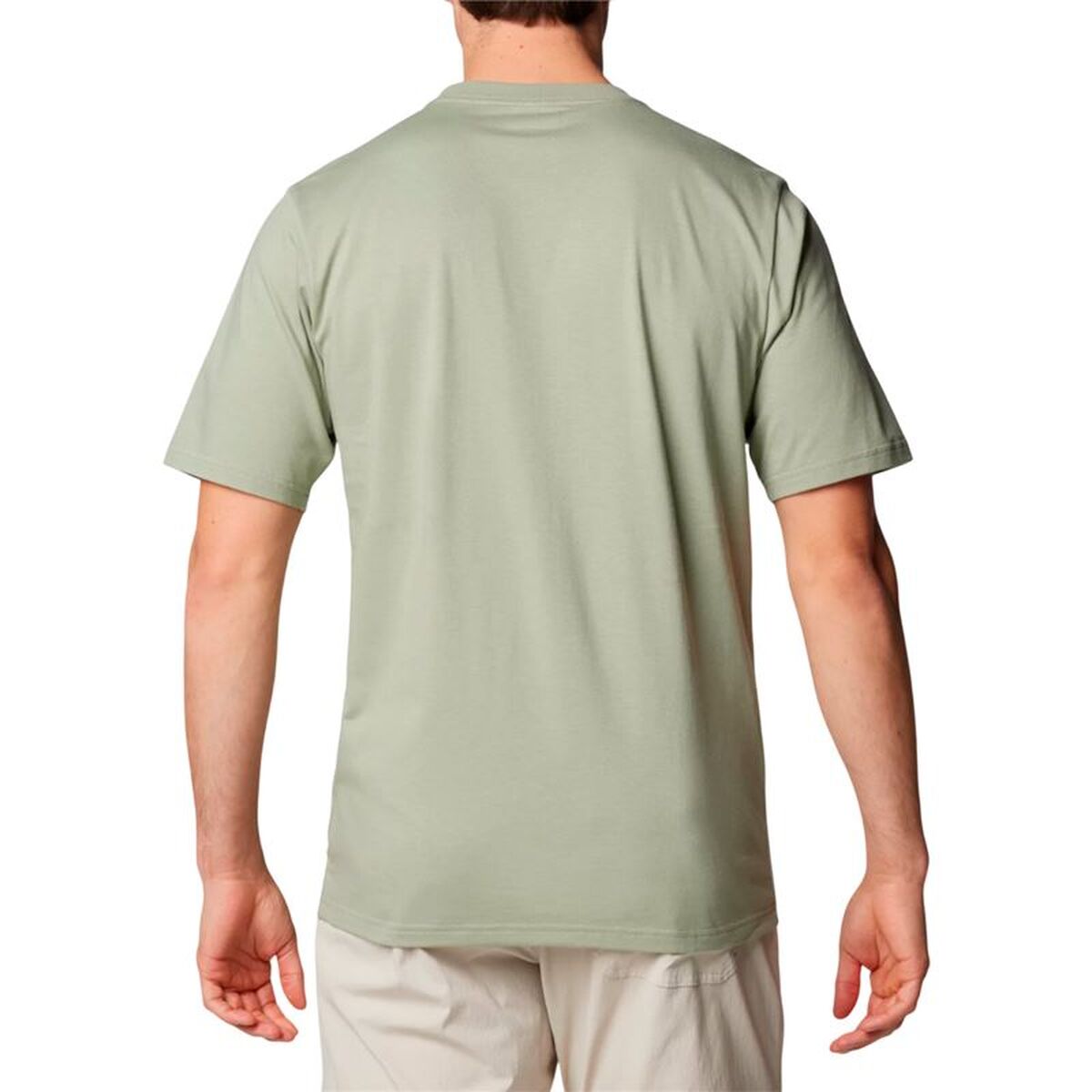 Tricou cu Mânecă Scurtă Bărbați Columbia Csc Basic Logo Verde