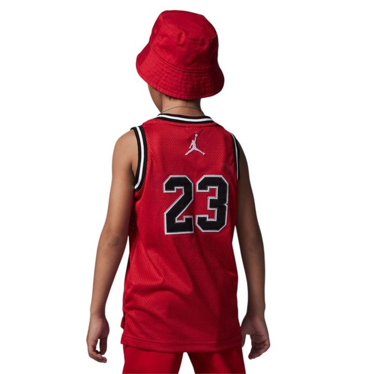 Tricou cu Bretele Copii Jordan Jordan 23 Jersey Roșu