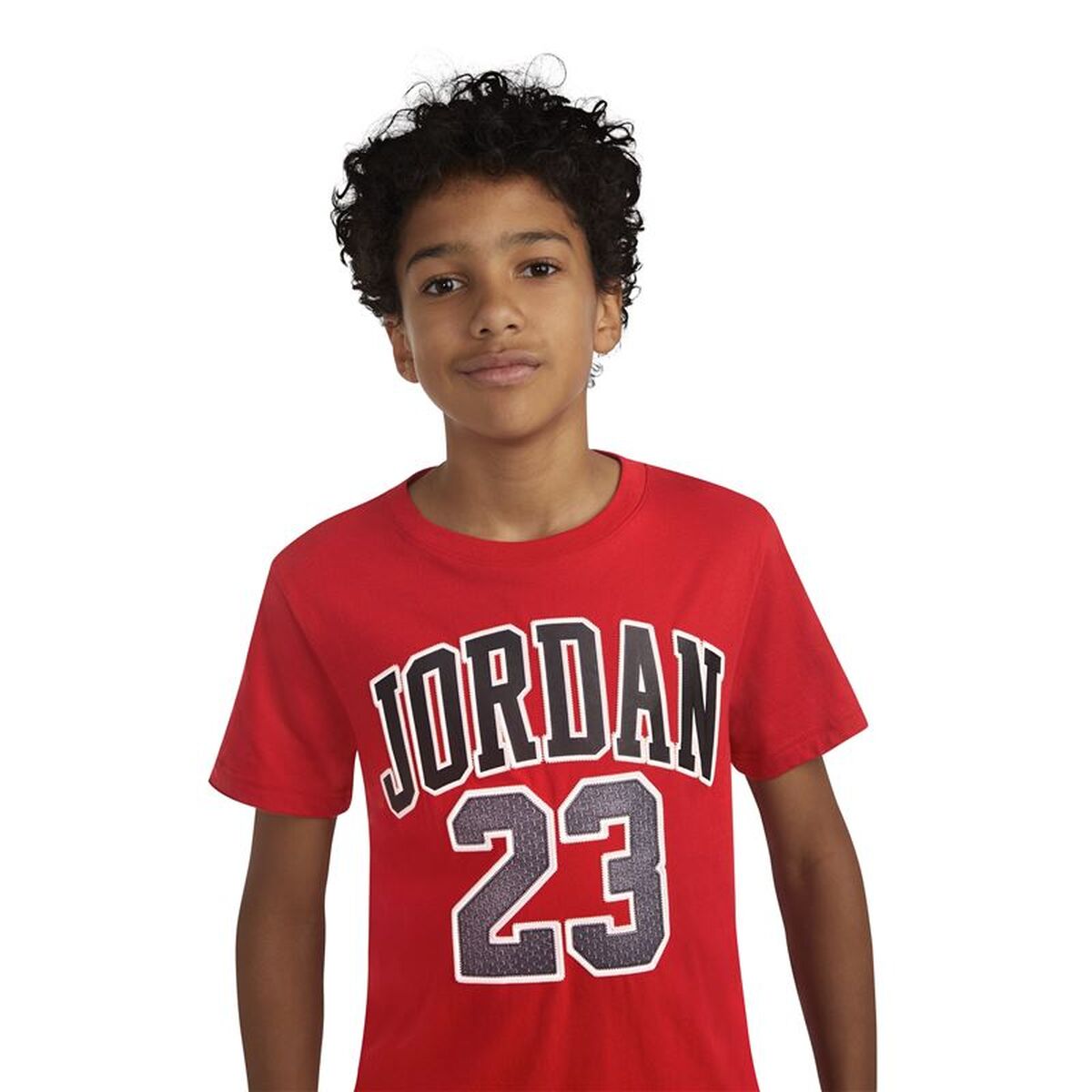 Tricou cu Mânecă Scurtă pentru Copii Jordan Practice Flight Ss Roșu