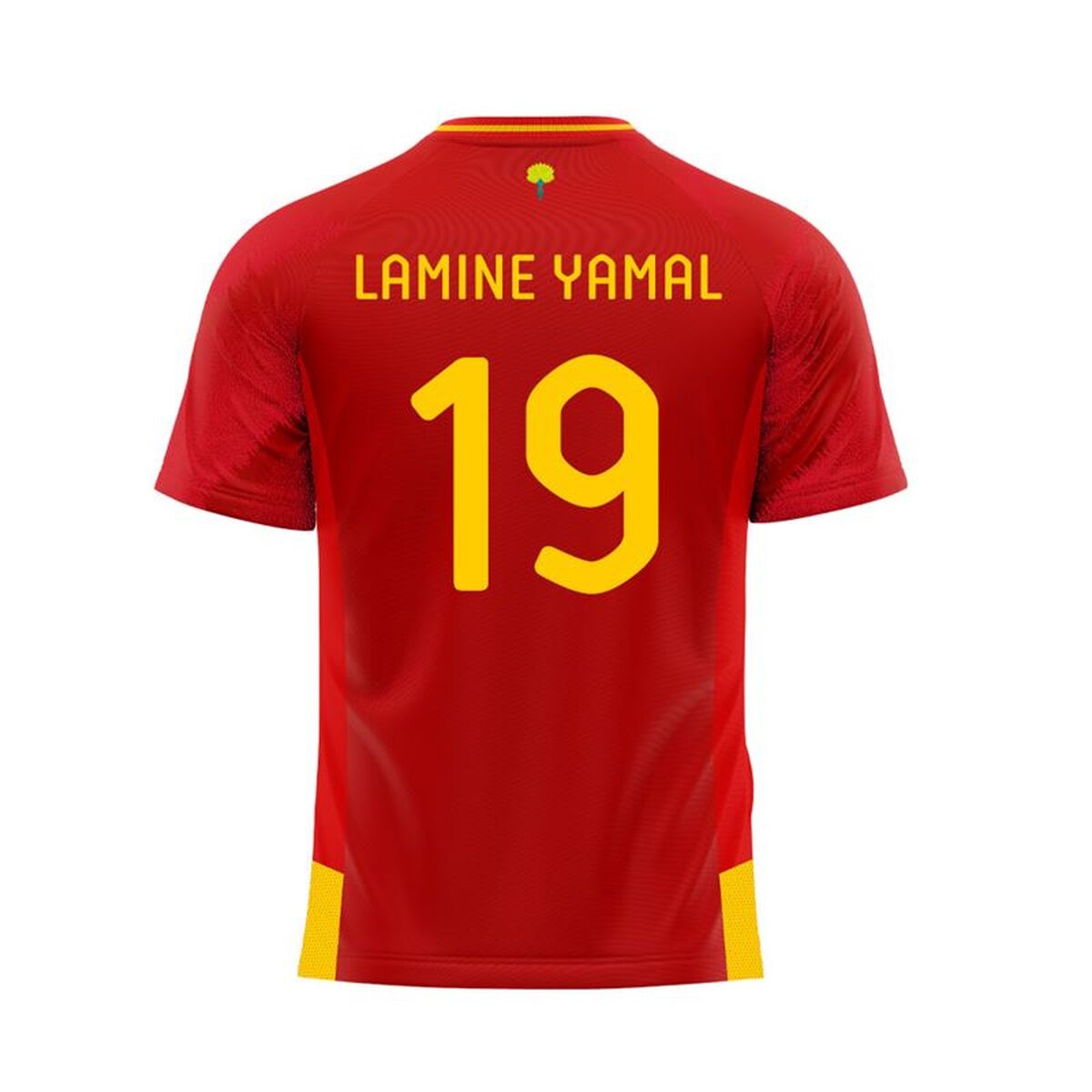 Tricou de Fotbal cu Mânecă Scurtă Bărbat RFEF Home Jsy 24 Lamine Yamal