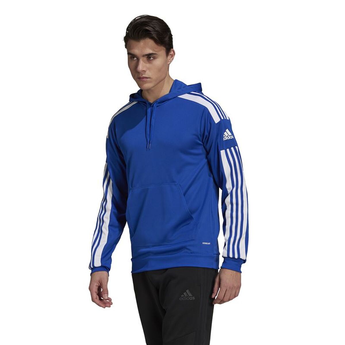 Hanorac cu Glugă Bărbați Adidas Sq21 Hood Albastru