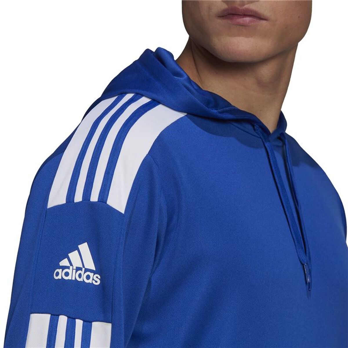 Hanorac cu Glugă Bărbați Adidas Sq21 Hood Albastru