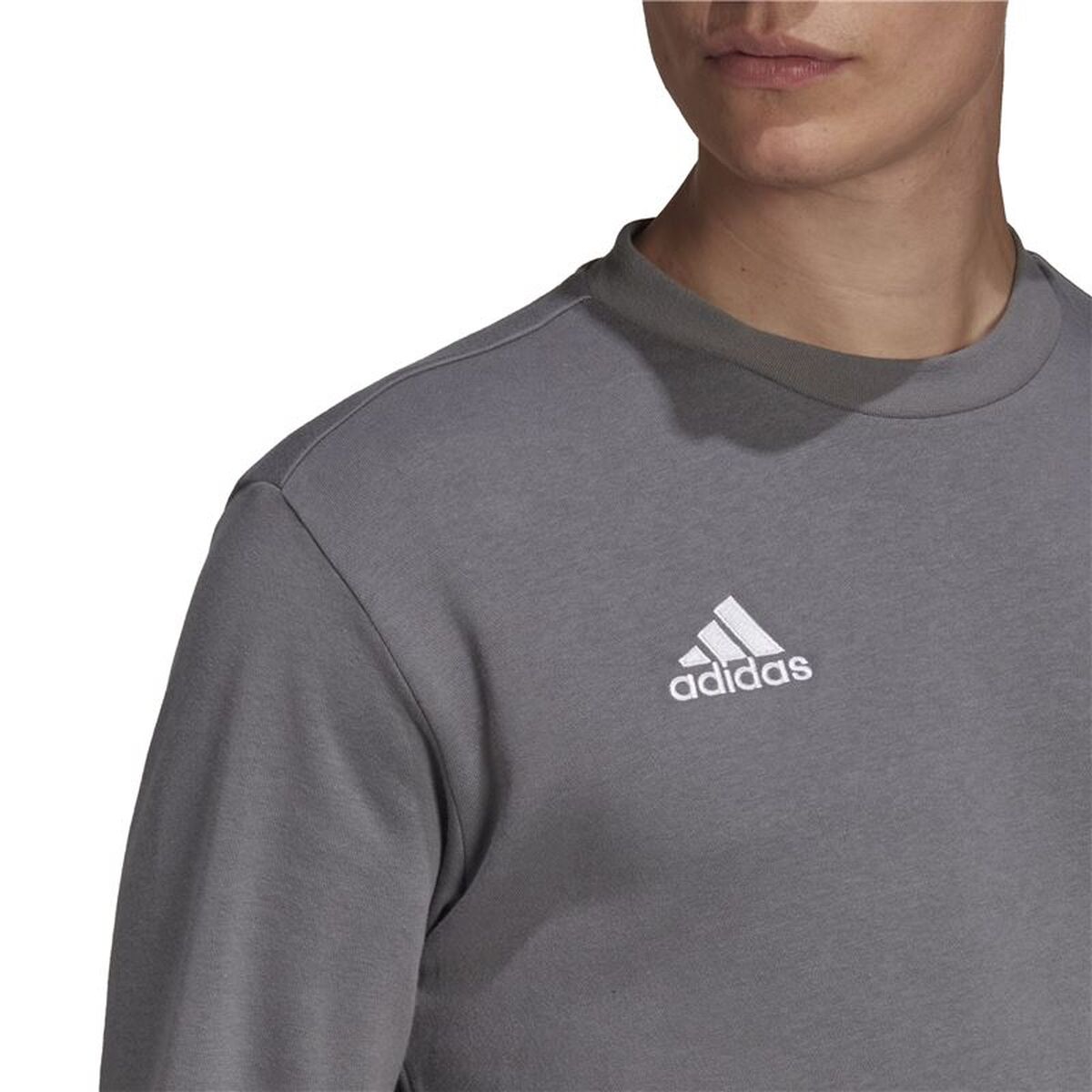 Hanorac fără Glugă Bărbați Adidas Ent22 Gri închis