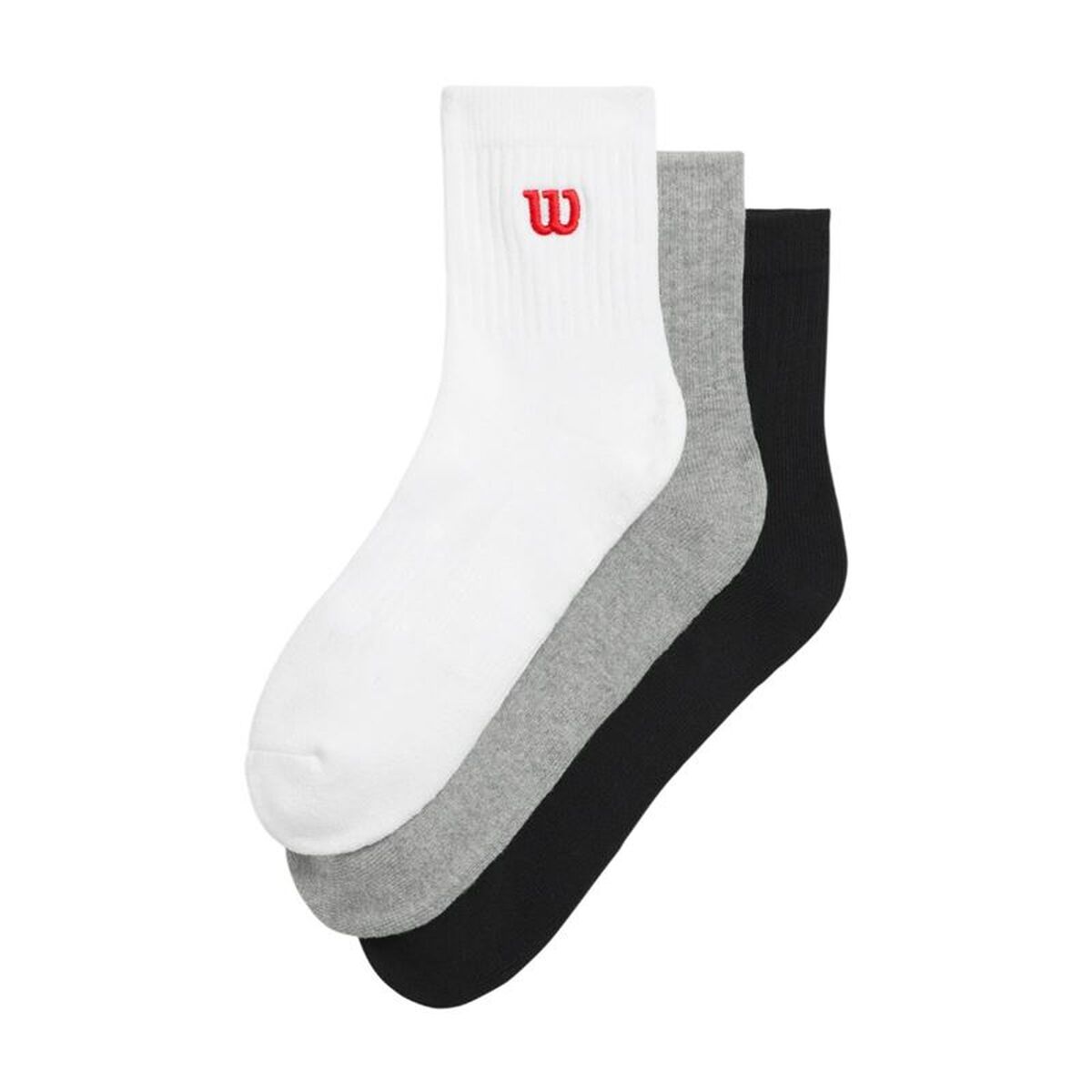 Pachet de șosete Wilson Quarter Top Sock 3 Piese
