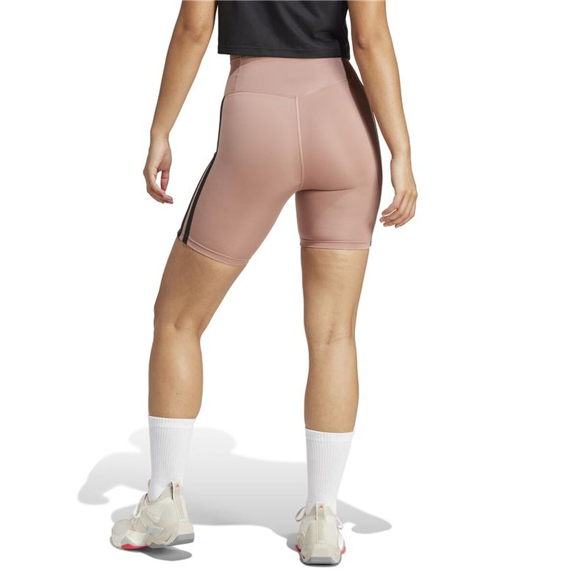 Colanți Sport de Damă Adidas Opt Ess 3Bandas Roz