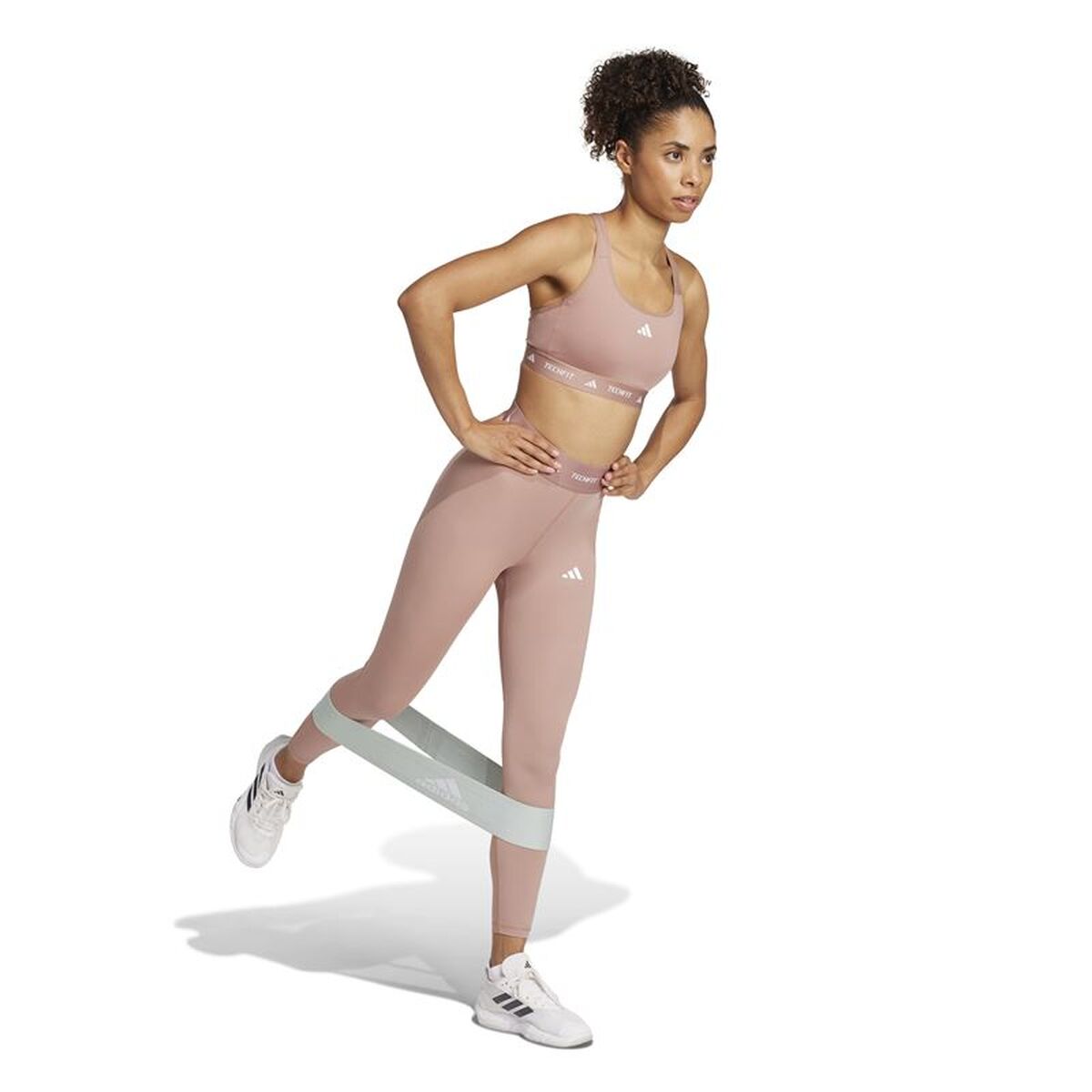 Colanți Sport de Damă Adidas Techfit 7/8 Roz